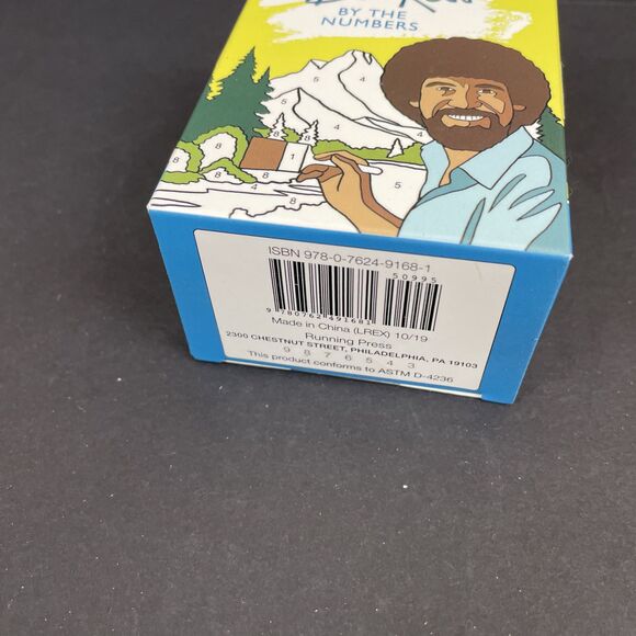 Bob Ross By The Numbers Mini Paint Set Kit By Bob Ross NEW open Box - Picture 6 of 7